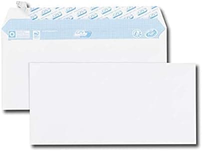 Enveloppes DL Blanc Avec Fenêtre Transparente (Format DL)